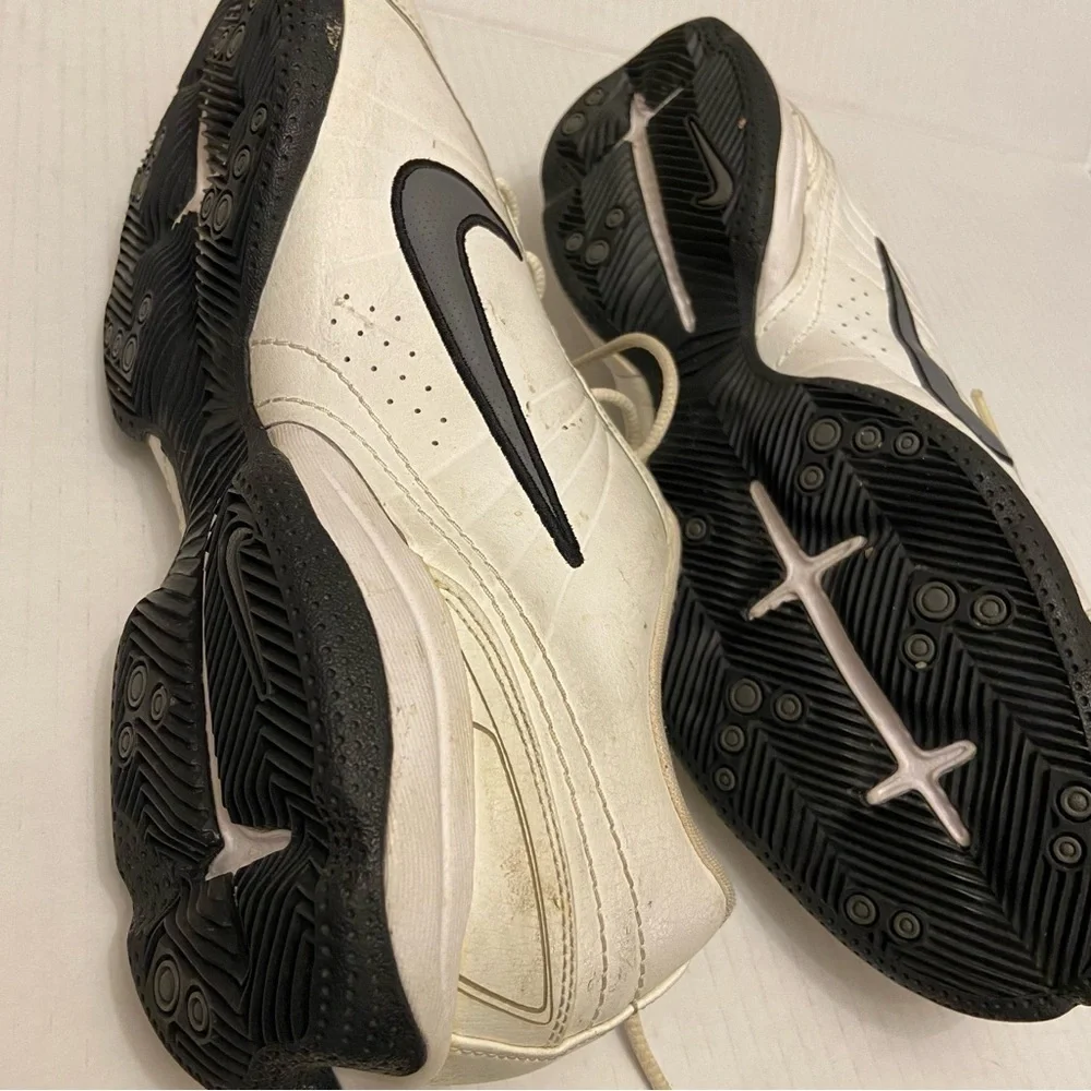 Nike Air Affect III 2010 Leather 386493-103 Mens White Black Sneakers Size 13. - Picture 7 of 10